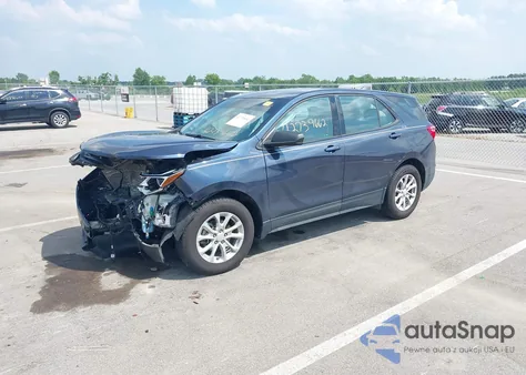 2018 Chevrolet Equinox Ls из США, поврежденный, VIN 3GNAXHEV5JL359021